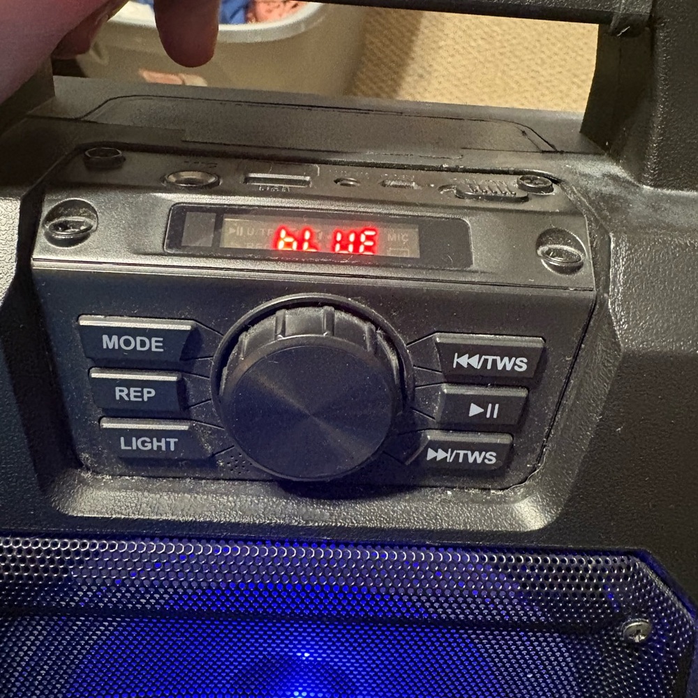 Black Portable Audio Speaker